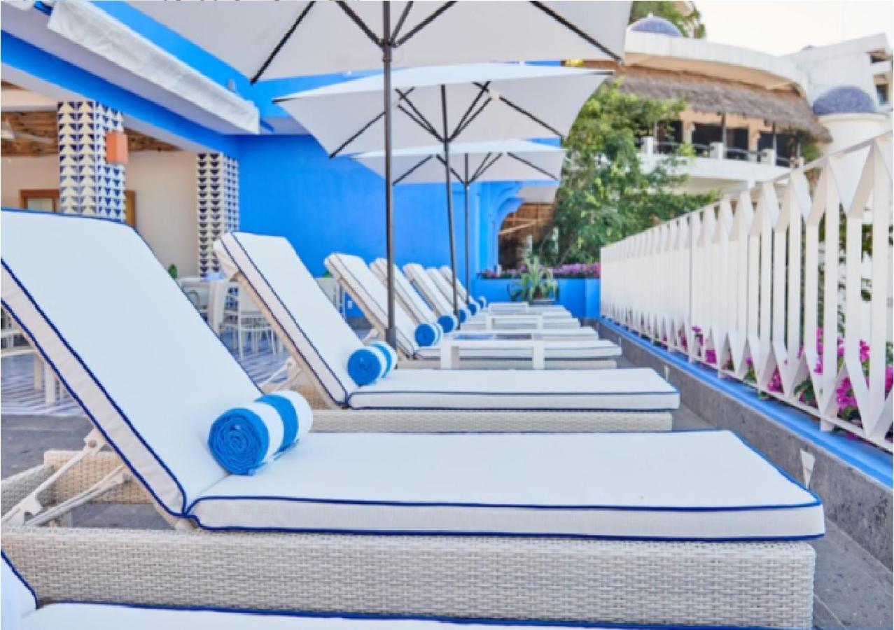 Hotel Luxury Patio Azul (Adults Only) Puerto Vallarta Zewnętrze zdjęcie The pool at the Bel Air Hotel